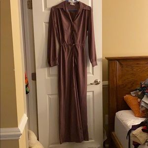 Vintage purple jumpsuit